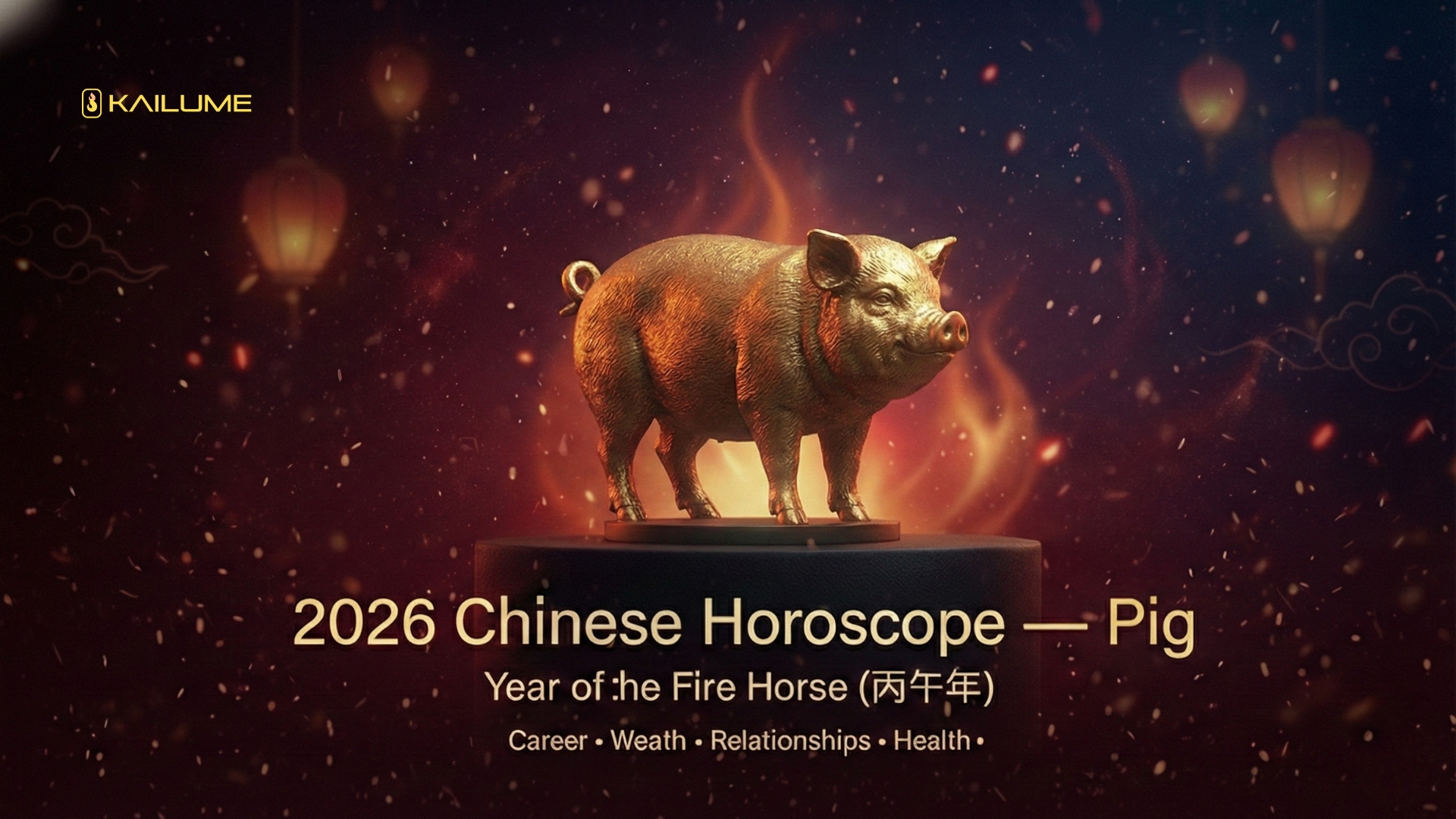 2026 Chinese Horoscope Pig
